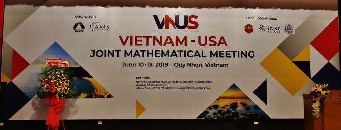 The Vietnam - USA joint Mathematical Meeting 2019