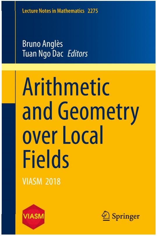 Giới thiệu cuốn sách “Arithmetic and Geometry over Local Fields”