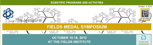 The inaugural Fields Medal Symposium