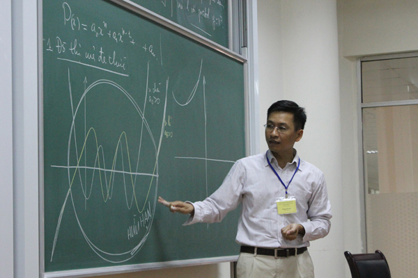 The first training school for highschool math teachers in 2014 has opened