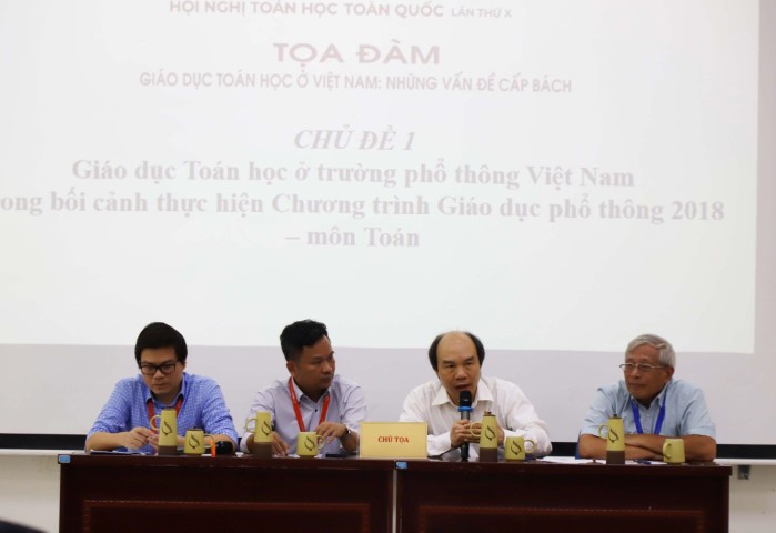 Tọa đàm “Giáo dục Toán học ở Việt Nam: những vấn đề cấp bách”