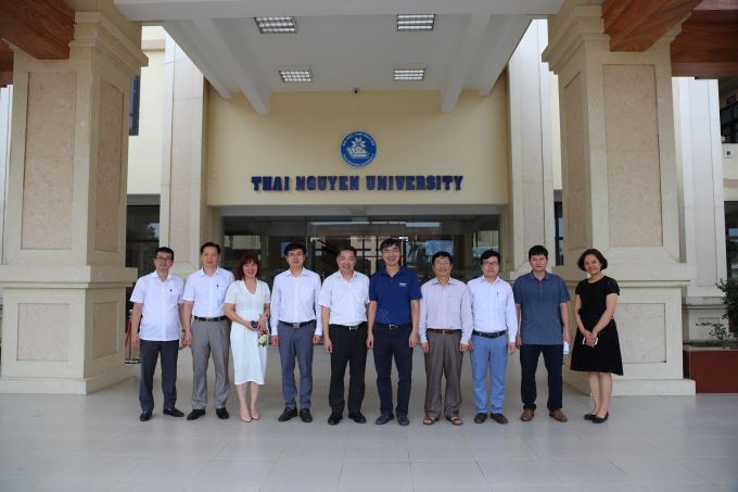 Viện NCCCT làm việc tại Đại học Thái Nguyên