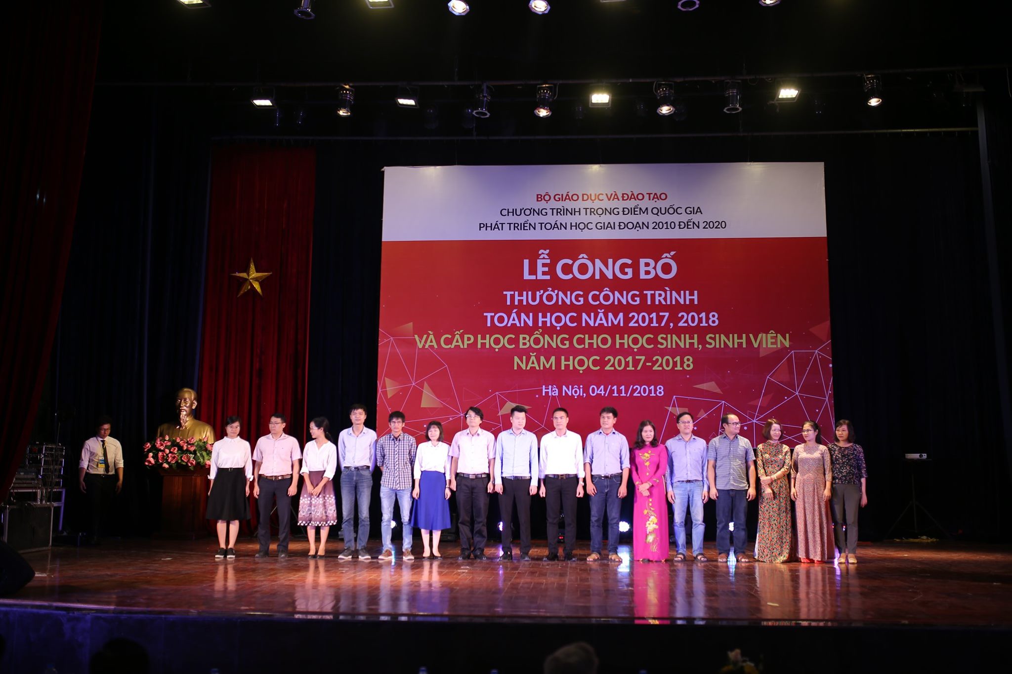 Thông báo nhận hồ sơ xét thưởng công trình Toán học năm 2019