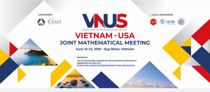 Photo Vietnam - USA Joint Mathematical Meeting 2019